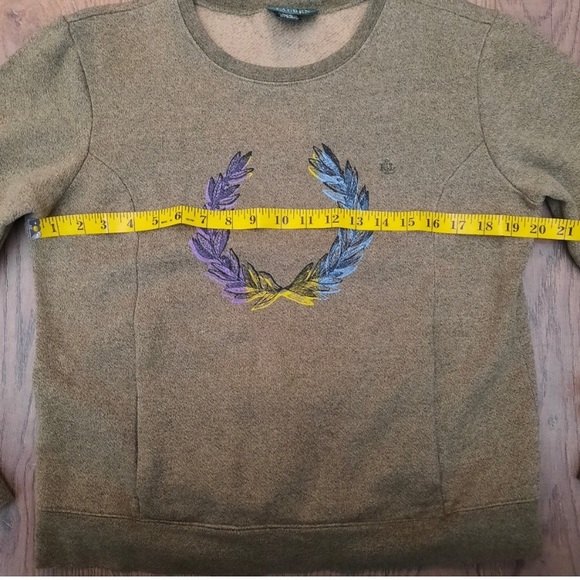 Lauren Ralph Lauren Laurel Print Crewneck Sweatshirt - Picture 3 of 4